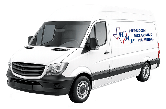 Herndon McFarland Plumbing van